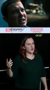 Eleven doublé par @clarasoares_pro … Goldé 🤩#onregardequoi #streamvf #doublage #vf #strangersthings | Stream VF