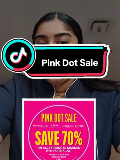 Pink Dot Sale Clicks 2026: Maybelline & L'Oréal Paris Deals