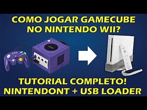 HOW TO PLAY GAMECUBE ON NINTENDO WII - COMPLETE TUTORIAL NINTENDONT + USB LOADER GX AND GAMES