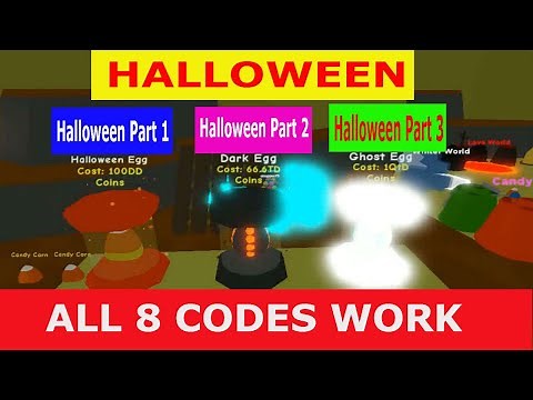 *ALL 8 CODES WORK* Ghost Egg! New Pets! [🎃PART 3🎃] Oofing Legends ROBLOX