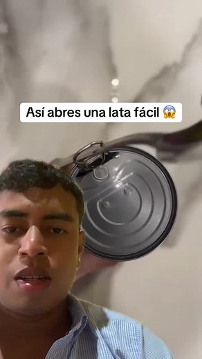 Cómo abrir una lata fácilmente sin abrelatas