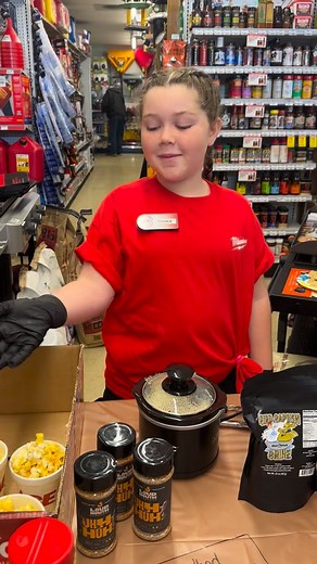 2.2K views · 36 reactions | Stop in at ACE today we are having out Thanksgrilling event until 2 pm. It’s also bring your Granddaughter to work today! Makaila is helping serve smoked chicken thighs and cream cheese! Ace is the place for all your Turkey cooking needs. From smokers, deep fryers, oil, brine kits and all spices! | Mercer Ace fix-it Hardware | Facebook