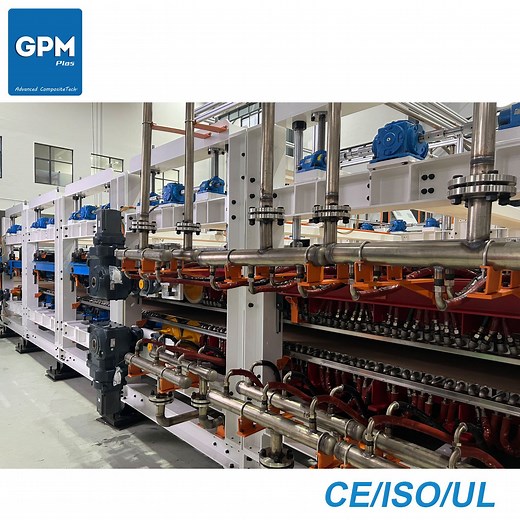 [Hot Item] Advanced Double Belt Press Machine for Fiber Reinforced Thermoplastic Composites Plastic Making Machine