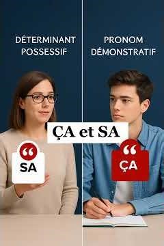 ÇA et SA. #apprendrelefrançais #improvefrenchlistening #conversation #apprends #motivation