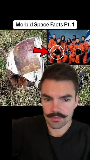 Would you ever visit space? #weirdtok #morbid #history #space #creepy #fyp