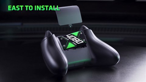 Controller Battery Pack for Xbox Series X|S with Light Bar, Rechargeable Battery for Xbox One/S/X/Elite Controller Charger Station