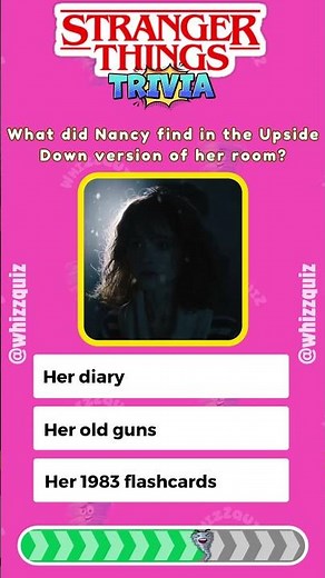 Stranger Things Trivia Quiz V09