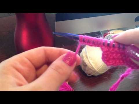 casting on in the middle of a row for beginners