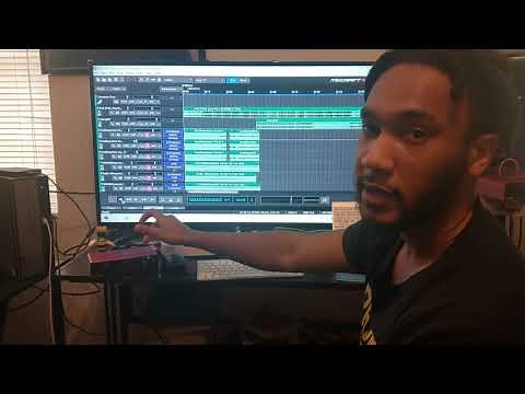 How to use interface with mixcraft. How to fix sound issues. (Scarlett Focusrite 2i2) (Mixcraft daw)