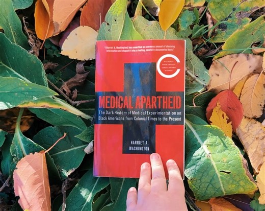 Leah Rachel | Medical Apartheid by Harriet A. Washington tracks a long history of there being two entirely different realms of medicine for different... | Instagram