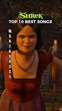 SHREK TOP 10 BEST SONGS. #shrek #top10 #song #music #rating #list #popular #playlist #immigrantsong