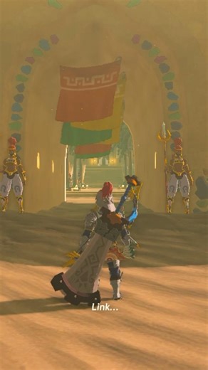 Here’s what Zelda says to Link after he has freed all 4 Divine Beasts (Zelda BOTW) #zelda