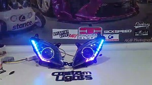 8.7K views · 74 reactions | Yamaha YZF-R125 custom headlights | Custom Lights | Facebook