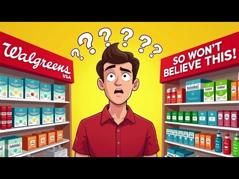 Inside Walgreens USA 🇺🇸 | You Won’t Believe What They Sell!