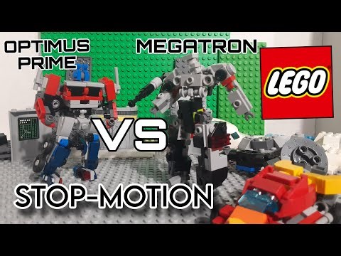Optimus Prime vs Megatron (STOP-MOTION) Pt.1