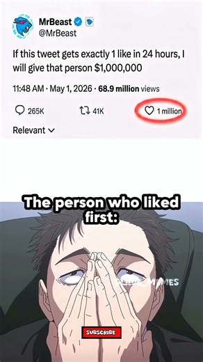 Bro really said exactly 1 like #memes