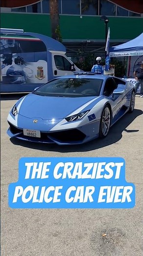 The CRAZIEST Police Car EVER