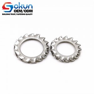 [Hot Item] Premium Serrated Lock Washers with External Teeth for Secure Fastening