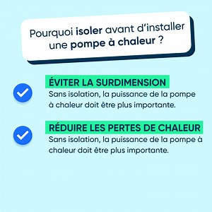 28 reactions · 3 comments | #RénovationÉnergétique | Pourquoi isoler avant d’installer une pompe à chaleur ?  Avant d'installer une pompe à chaleur, il est essentiel de commencer par isoler votre maison. Vous vous demandez pourquoi ? On vous explique ! Ne sautez pas les étapes : isolez d'abord, installez ensuite ! Pour un projet 100% gagnant, commencez par demander votre devis gratuit avec Effy.  | Effy | Facebook