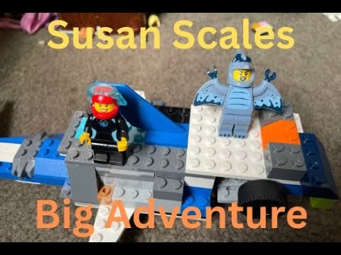 Suzie Megalodon Chase Mini Figure Series 27 continues - Lego