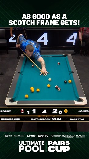 𝗧𝗛𝗘 𝗖𝗛𝗘𝗠𝗜𝗦𝗧𝗥𝗬 𝗜𝗦 𝗨𝗡𝗥𝗘𝗔𝗟! 🧪 🎱 Scott Gillespie & Shaun Storry make it look effortless — world-class teamwork at work! | Ultimate Pool