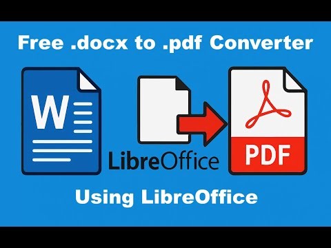 C# DOCX to PDF Converter Using LibreOffice | Step-by-Step Tutorial