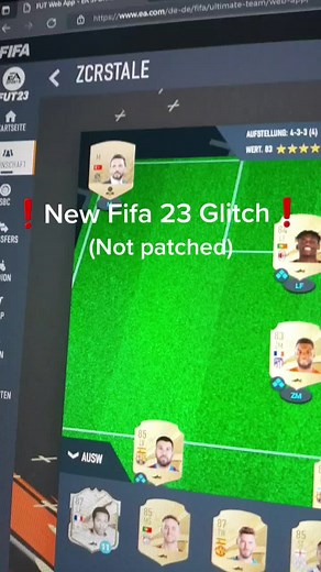 Ice Spirit (@fifa.23.glitches)’s videos with Ronaldo (SEWY) - Flexyz & ZETH INC. & loera