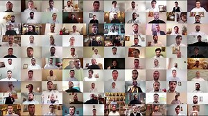 (Video) Arhidiacon Mihail Bucă și Corul Tronos – Hristos a Înviat!