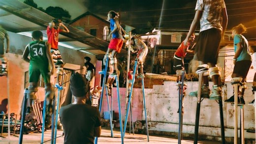 Trinidad & Tobago's moko jumbie master, ‘Dragon’ de Souza, takes his last stride