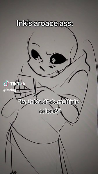 Exploring the Colorful World of Ink Sans in Undertale AU Meme Animatic