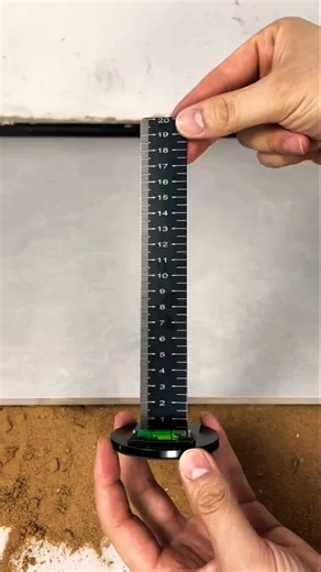 🔥 High Precision Stainless Steel Tile Leveling Ruler | Professional Tiling Tool #Shorts