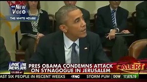 187K views · 2.4K reactions | BREAKING: President Obama responds to the brutal killing of 4 worshippers, including 3 Americans, in the Palestinian terror attack in a Jerusalem synagogue this morning. | Fox & Friends | Facebook