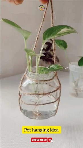 Pot hanging idea #shorts #diy #git #knot #handmade @DoiT_03