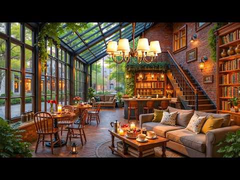 Smooth & Inviting Caf e Lounge Jazz ☕ ~ Soft Background Jazz Melodies for Focus & Inner Calm