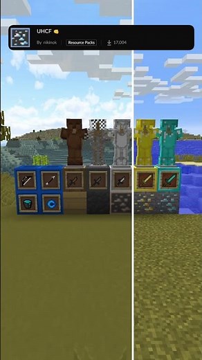 PvP Pack Spotlight Pt.18 | UHCF 👊 #minecraft #minecraftpvp #texturepack #pvptexturepack #txt #mc