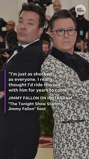 Celebs react to cancellation of 'Late Night with Stephen Colbert' #Shorts