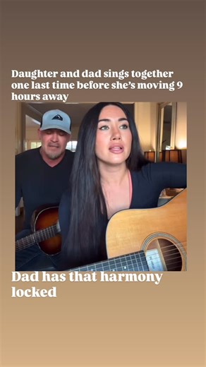 Timeless Old Man’s Rock for everyone on Instagram: "What a moment. Credit to @emmasmalleyy and her dad #countrymusic #indiemusic #music #harmony #folkmusic"