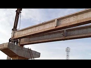 how to set span between two pillars on over bridges