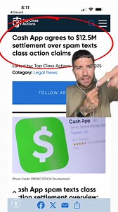 🚨 Cash App hit with a $12.5M lawsuit over allegedly sending spam texts without permission 📱💥If you got a random promo or referral text from them…You might be owed free money — no proof required for most.🗓️ Claim deadline: August 14, 2025💸 Don’t miss the bag.Comment “FREE” join the Discord for the full list of cash settlements 🔥#CashAppLawsuit #SpamTextSettlement #FreeMoneyHacks #ClassActionCash #divineresell | Reseller Resell