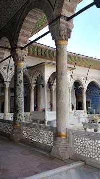 Topkapi Palace View Istanbul | Relaxing Nature & Historic Beauty #shorts #travel #istanbul