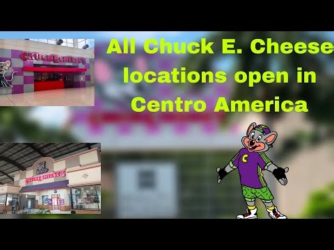List of all Chuck E. Cheese locations open in Central America