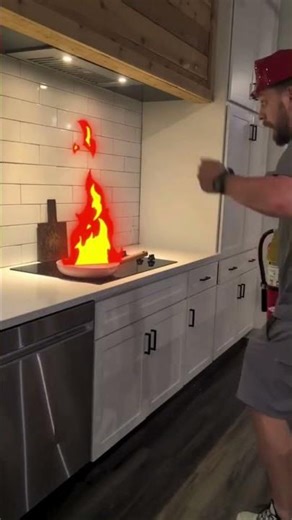 Fire Extinguisher Cartoon Demonstration