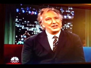 Alan Rickman & Jimmy Fallon