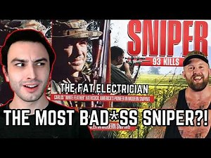 CANADIAN Reacts to Carlos "White Feather" Hathcock! (The Fat Electrician)