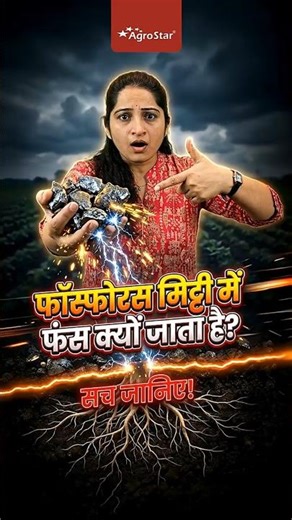 फॉस्फोरस मिट्टी में क्यों फंस जाता है सच जानिए | Phosphorus Fixation Problem in Soil | #shorts