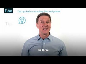Top tips before installing Fibo wall panels