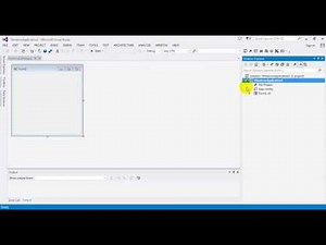 حل مشكلة اختفاء قوائم Visual Studio