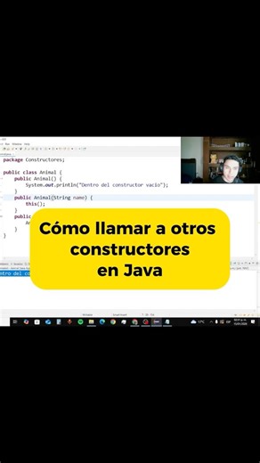 Cómo llamar a otros constructores en Java