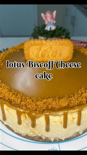 No-Bake Lotus Biscoff Cheesecake. Easy and Yummy ! 🤩#shortsfeed #cake #shorts #cheesecake #biscoff
