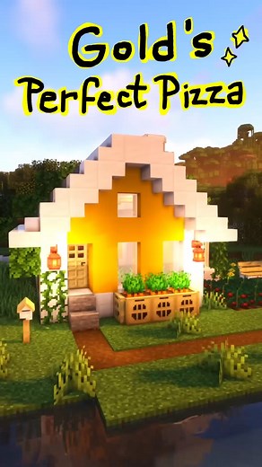 How to make a perfect pizza in MINECRAFT #minecraft #pizza #makingpizza | ItsFunneh